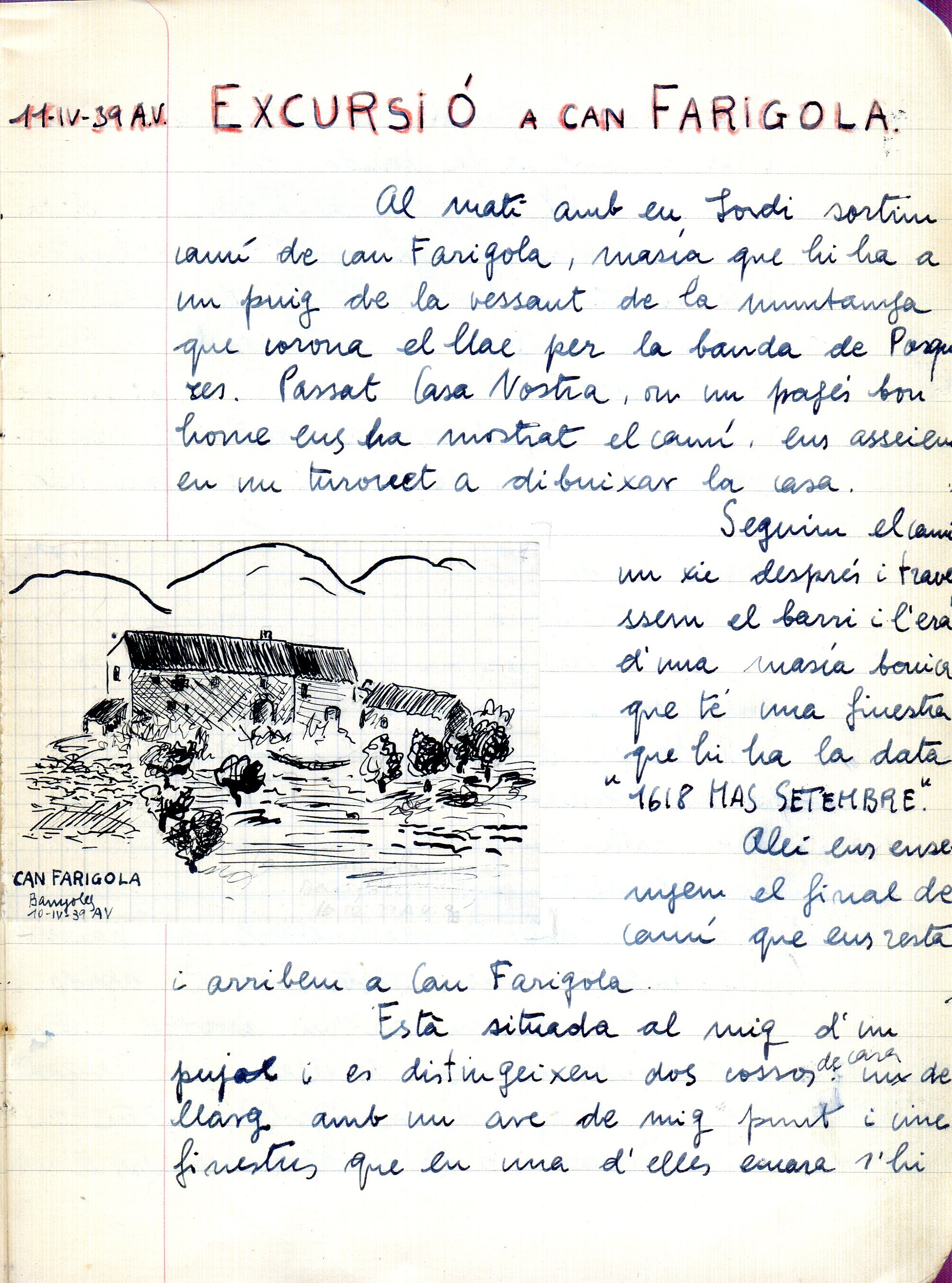 Excursions : Abril 1949 Agost 1952 : Febrer 1944 Agost 1946 - Miniatura 2